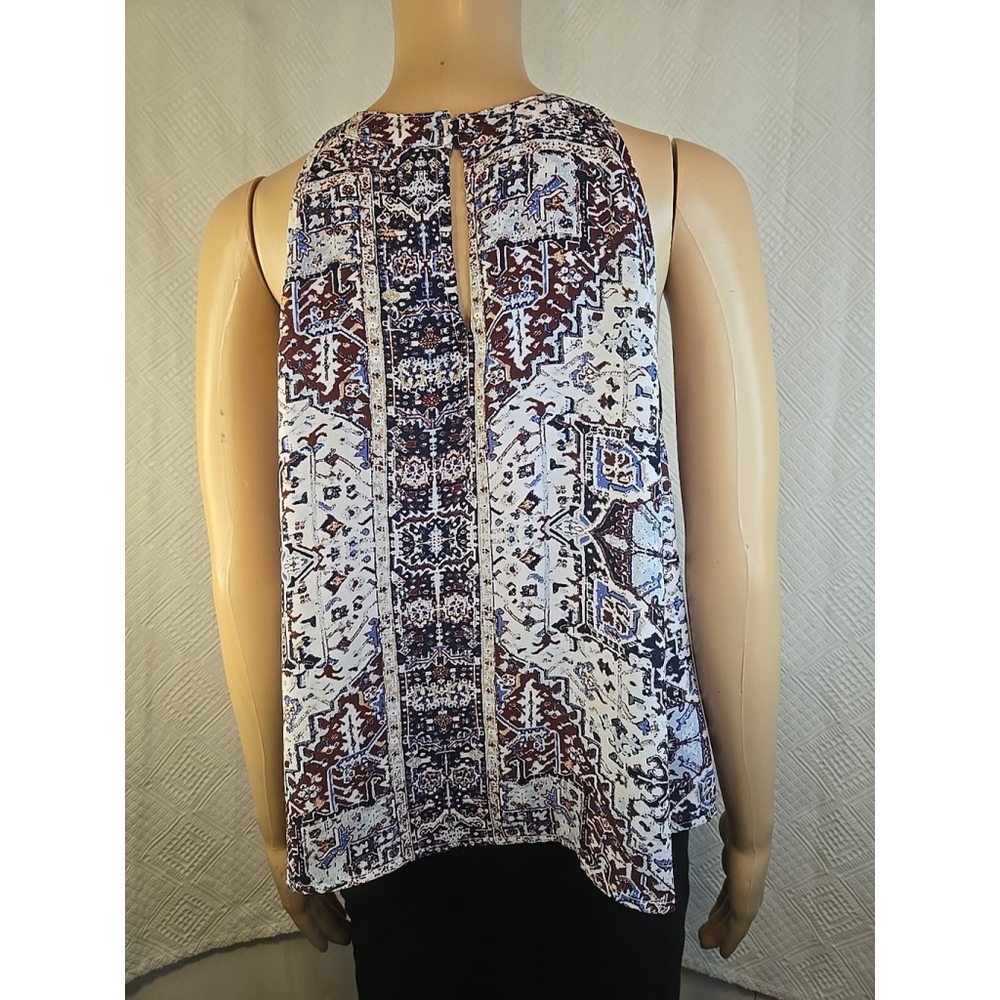 Miss Me Small Embellished Boho Festival Sleeveless Keyhole Blouse Top - Picture 8 of 10